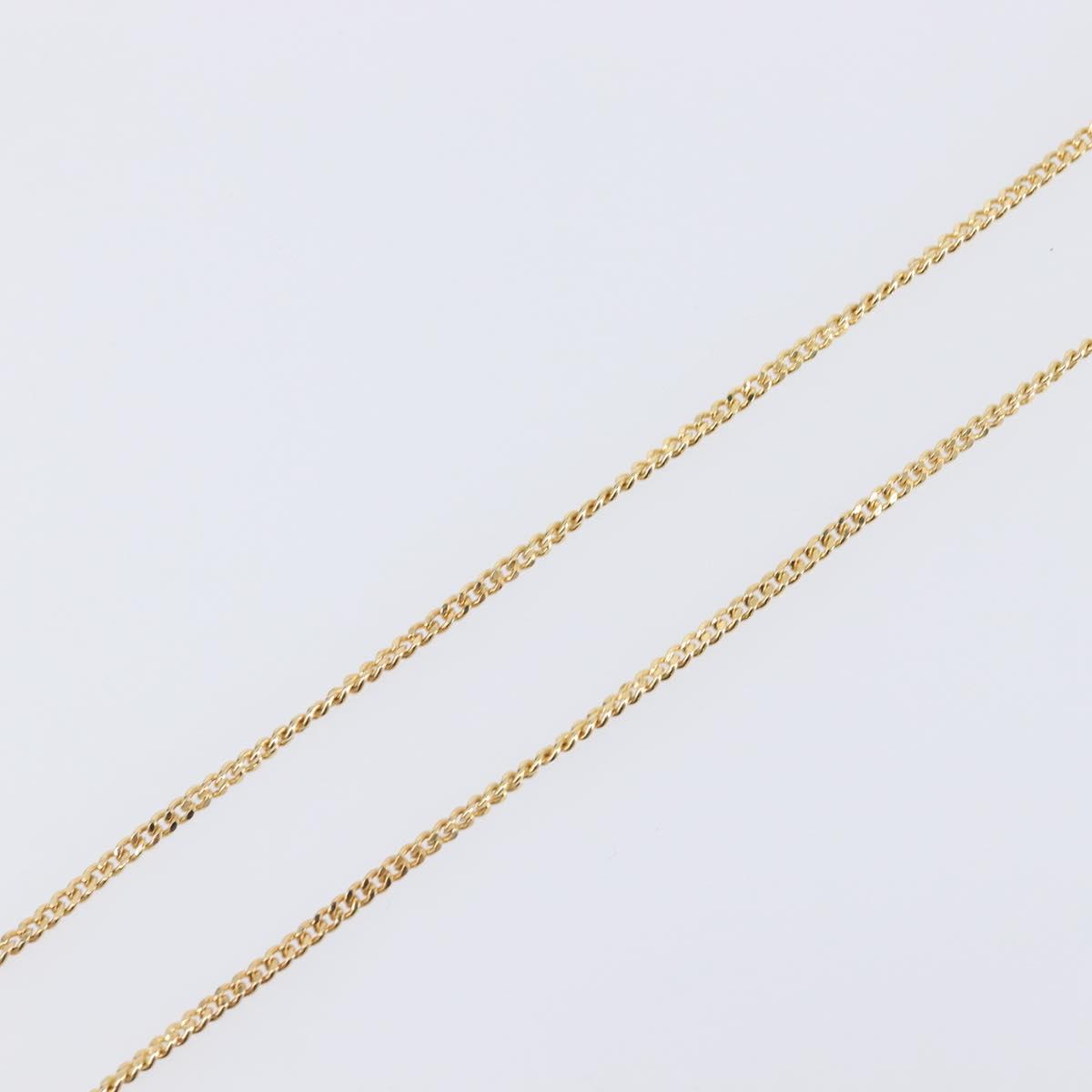 Christian Dior Necklace metal Gold Tone Auth 193448M - Jerrillo image 5