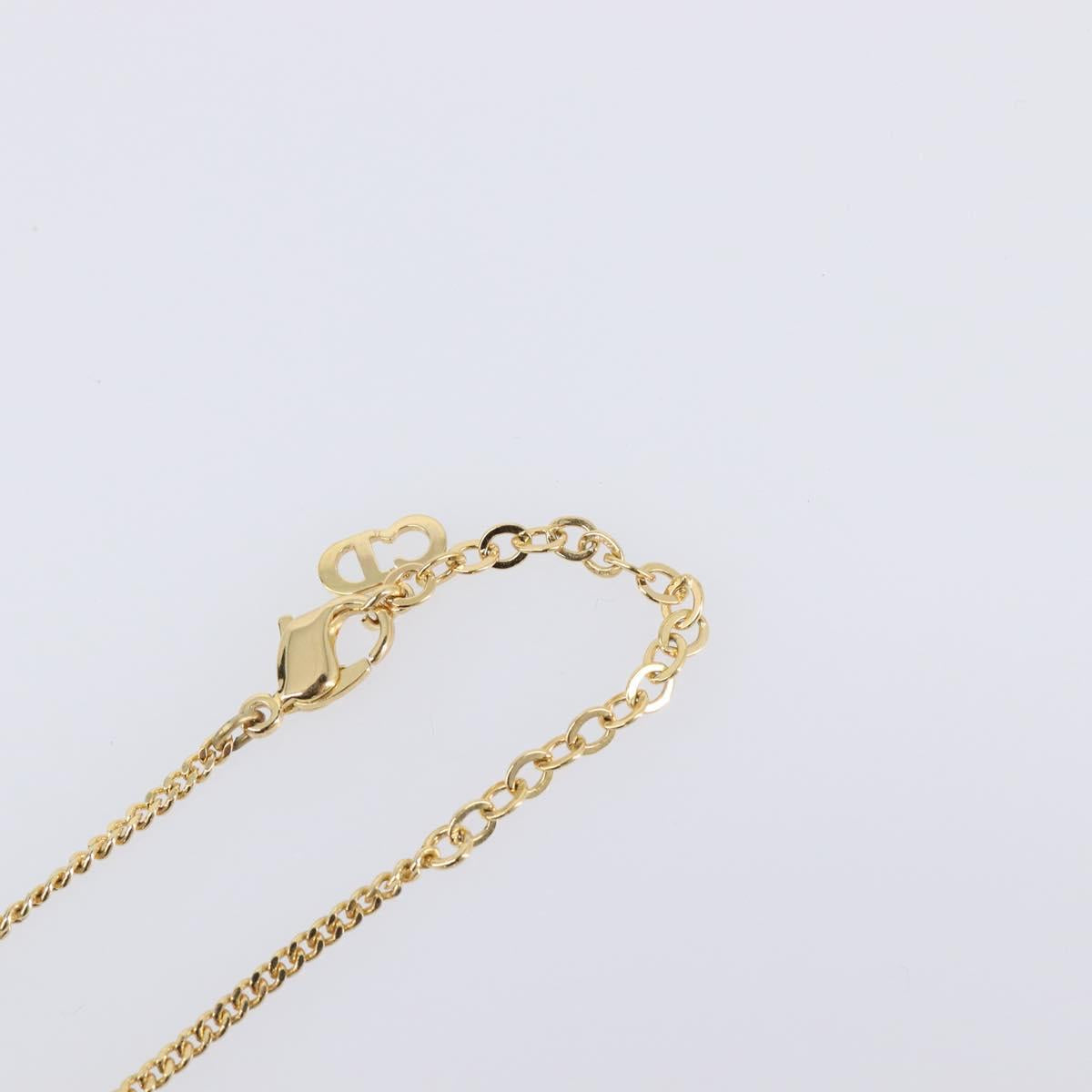 Christian Dior Necklace metal Gold Tone Auth 193448M - Jerrillo image 7