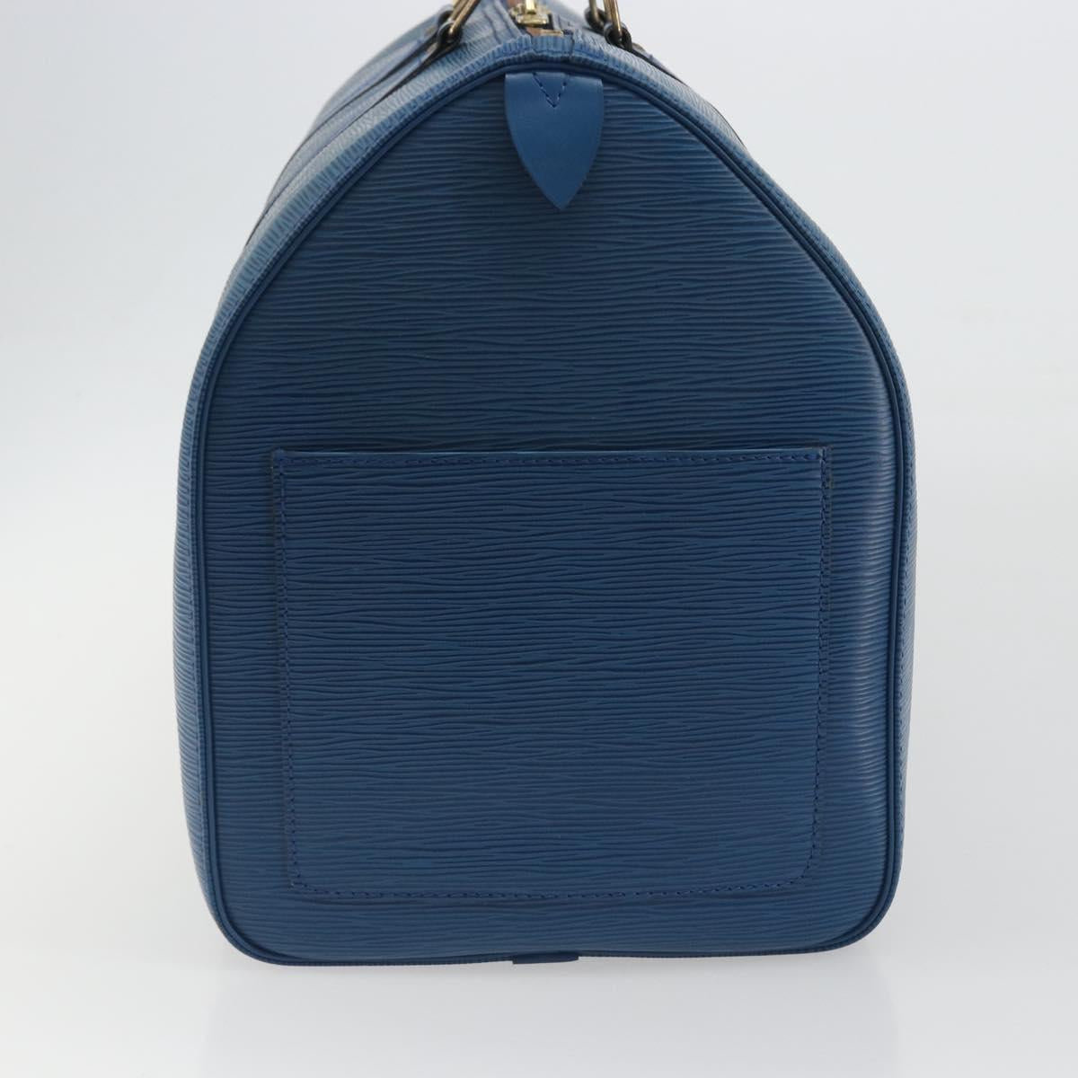 LOUIS VUITTON Epi Keepall 50 Boston Bag Blue M42965 LV Auth 193878A - Jerrillo image 3