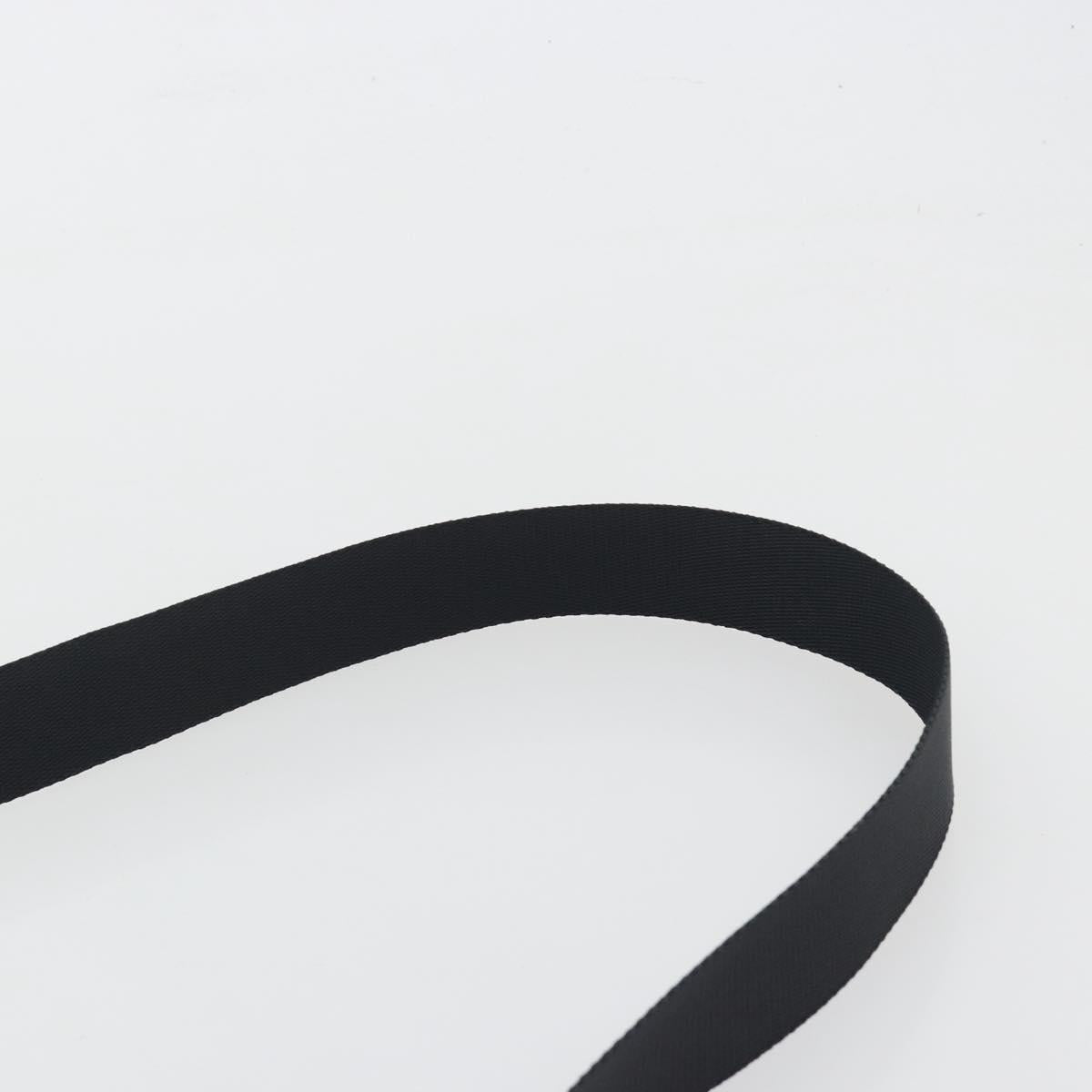 PRADA Shoulder Bag Nylon Black Silver Auth 194350A - Jerrillo image 8