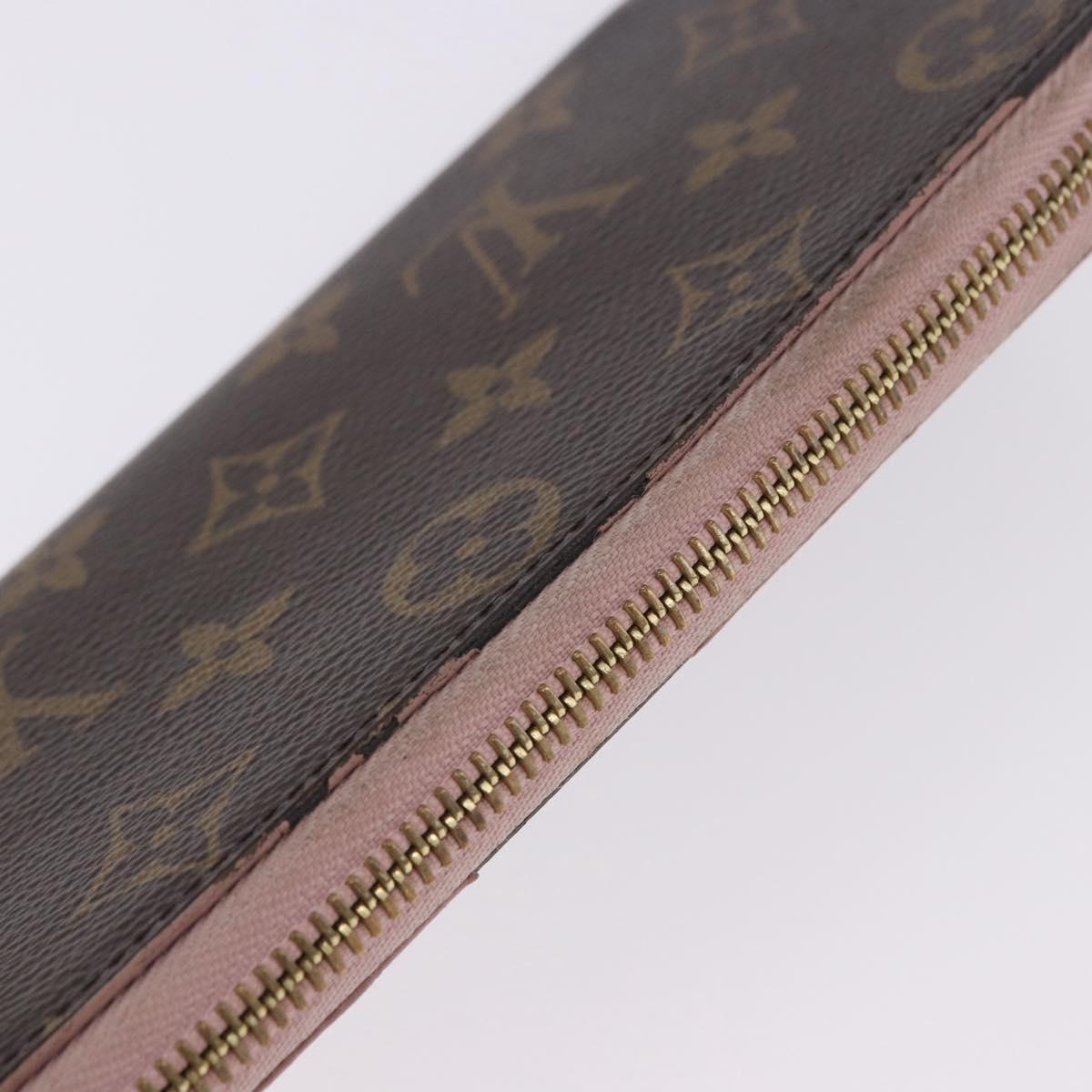 LOUIS VUITTON Monogram Portefeuille Clemence Long Wallet M60742 LV Auth 194475A - Jerrillo image 8