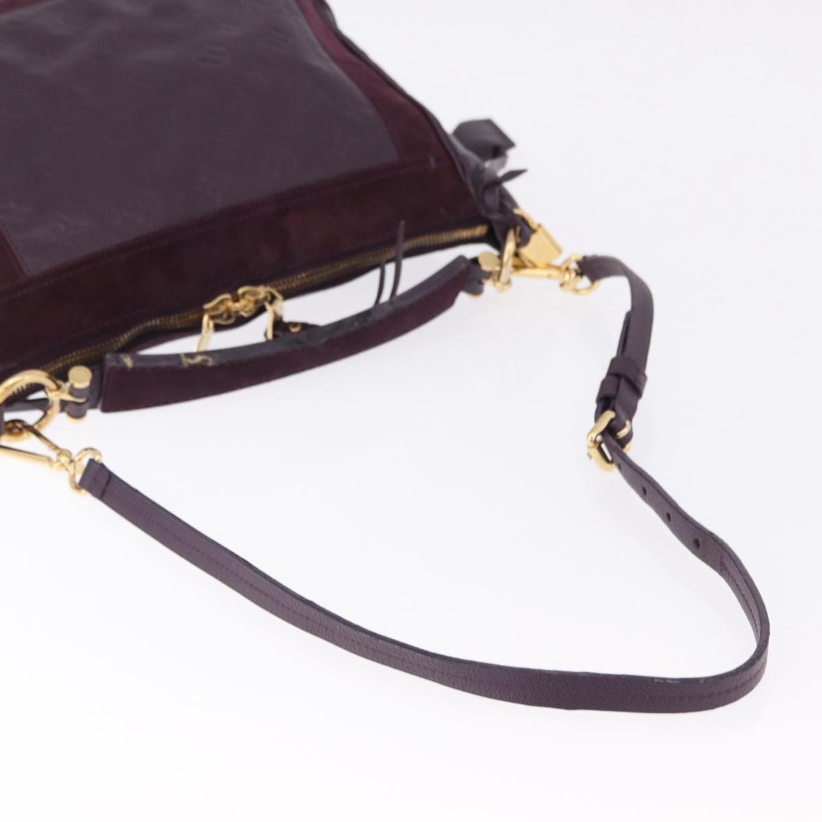 LOUIS VUITTON Monogram Empreinte Audacieuse PM Bag 2way Orb M40583 Auth 195179 - Jerrillo image 10