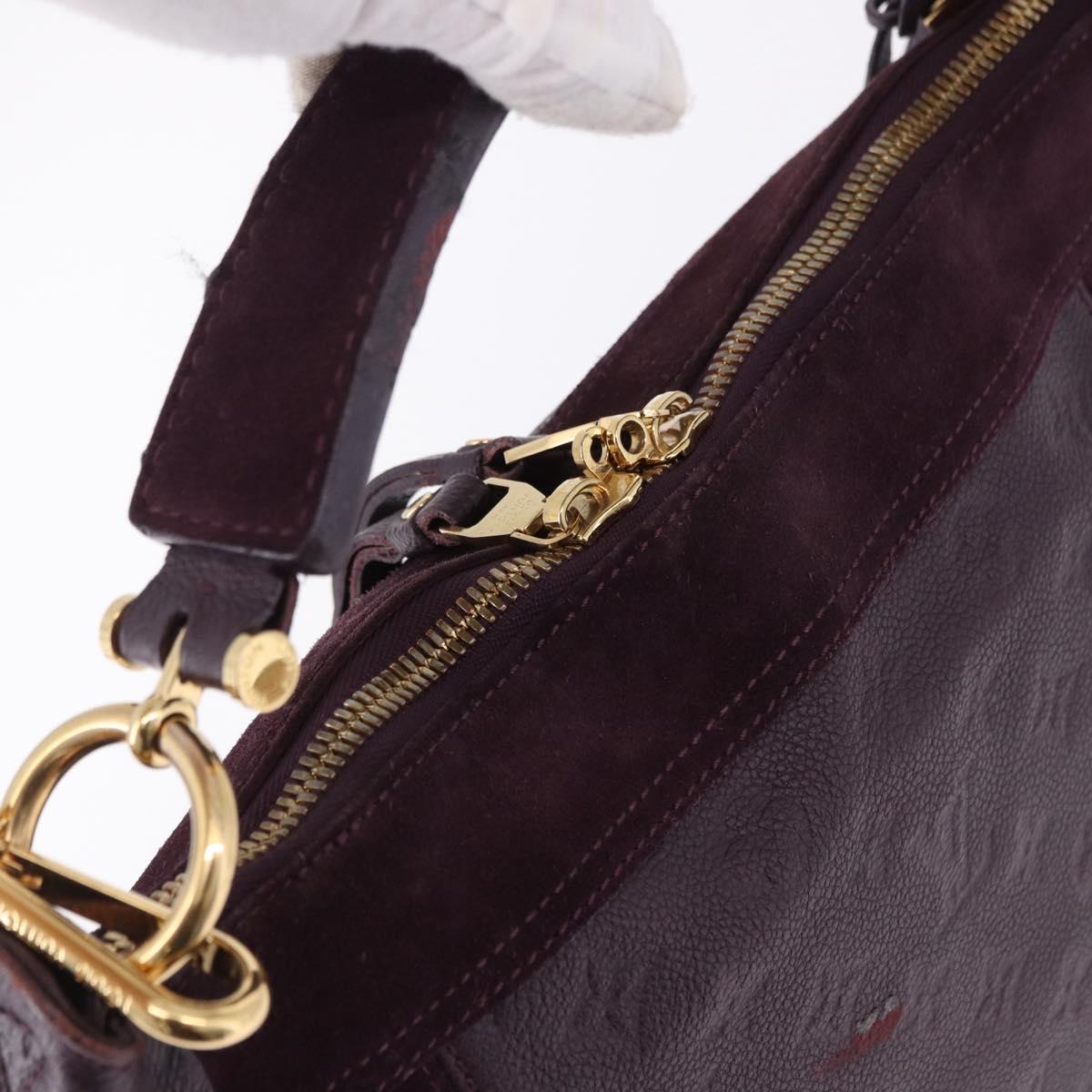 LOUIS VUITTON Monogram Empreinte Audacieuse PM Bag 2way Orb M40583 Auth 195179 - Jerrillo image 7