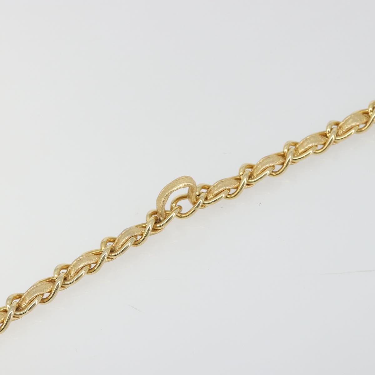 CHANEL Matelasse Chain Shoulder Bag Satin Black Gold CC Auth 195338A - Jerrillo image 8
