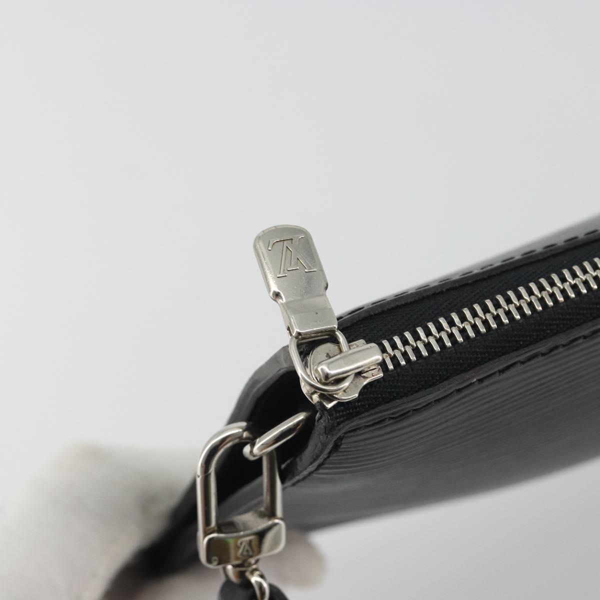 LOUIS VUITTON Epi Pochette Accessoires Accessory Pouch Black M52982 Auth 195419V - Jerrillo image 10