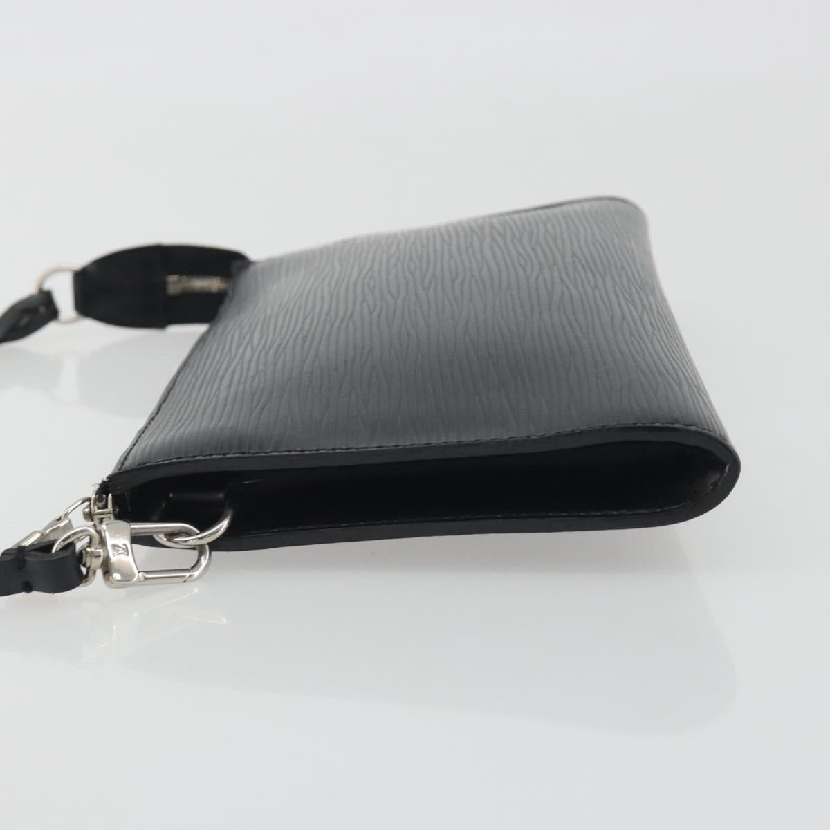 LOUIS VUITTON Epi Pochette Accessoires Accessory Pouch Black M52982 Auth 195419V - Jerrillo image 4