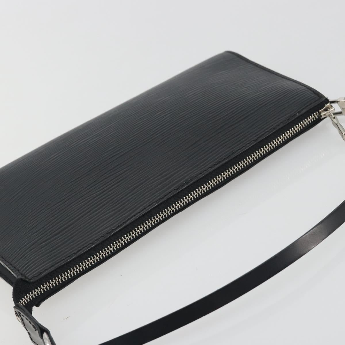 LOUIS VUITTON Epi Pochette Accessoires Accessory Pouch Black M52982 Auth 195419V - Jerrillo image 6
