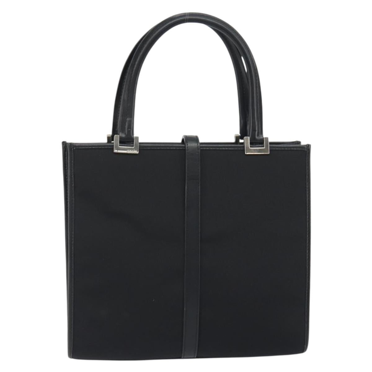 GUCCI Jackie Hand Bag Canvas Black Silver 002 1065 Auth 195423A - Jerrillo image 3