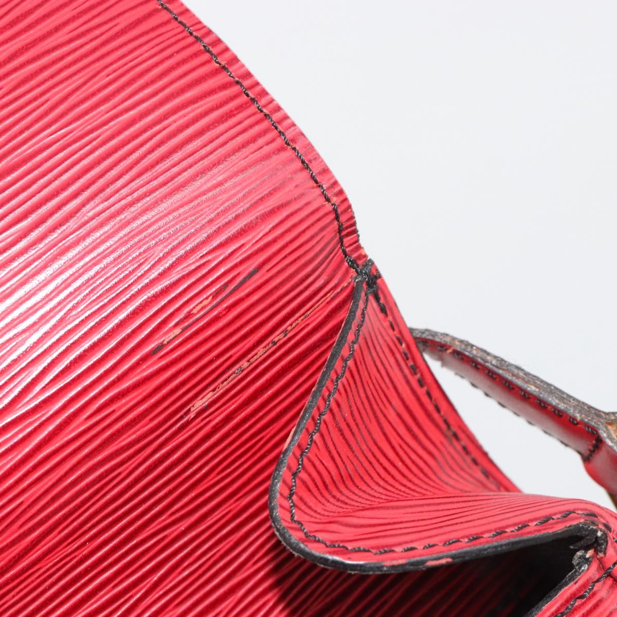 LOUIS VUITTON Epi Saint Cloud GM Shoulder Bag Red M52197 LV Auth 195429 - Jerrillo image 9