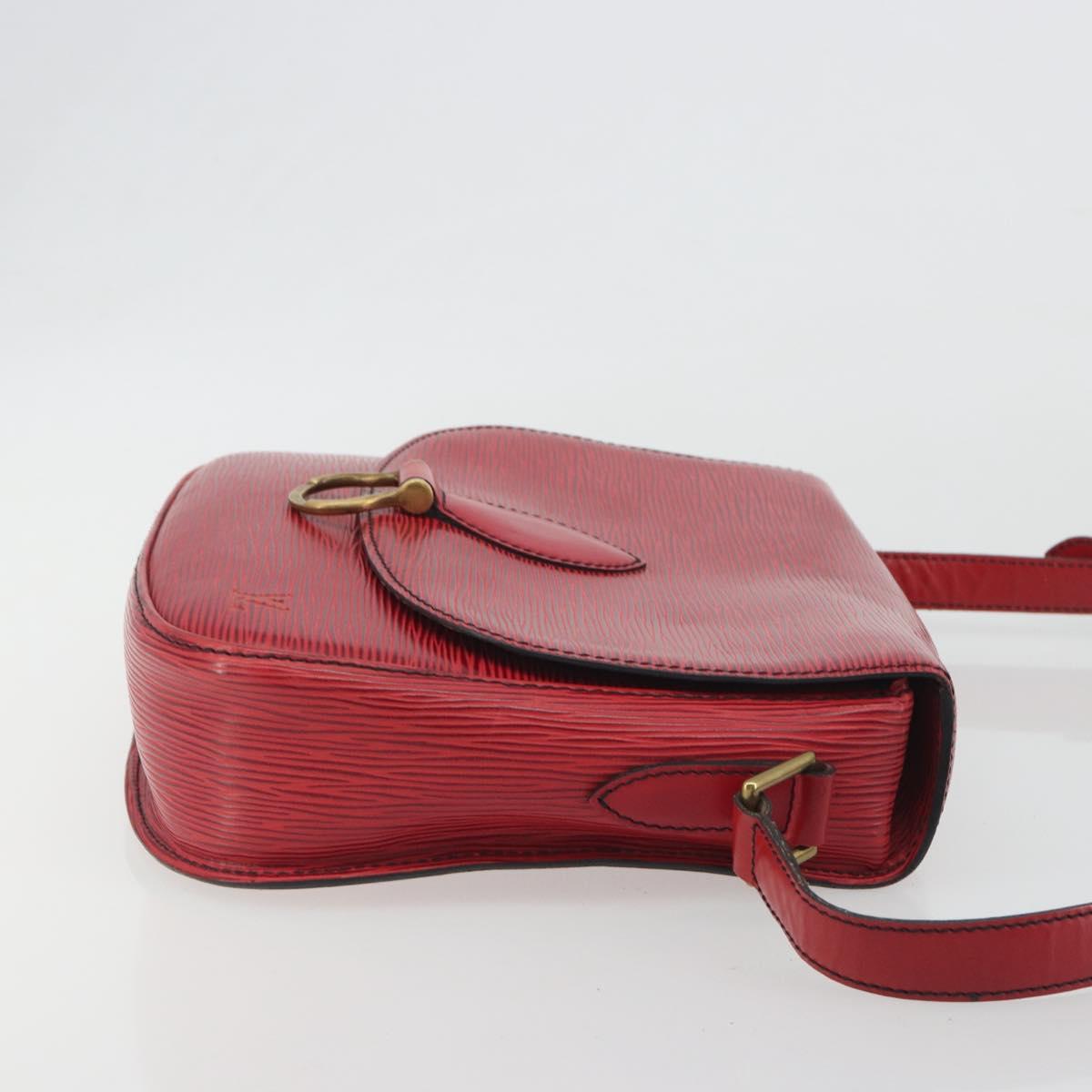 LOUIS VUITTON Epi Saint Cloud GM Shoulder Bag Red M52197 LV Auth 195429 - Jerrillo image 3