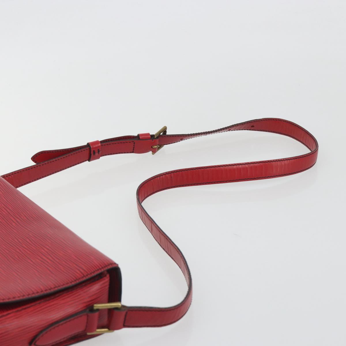 LOUIS VUITTON Epi Saint Cloud GM Shoulder Bag Red M52197 LV Auth 195429 - Jerrillo image 8