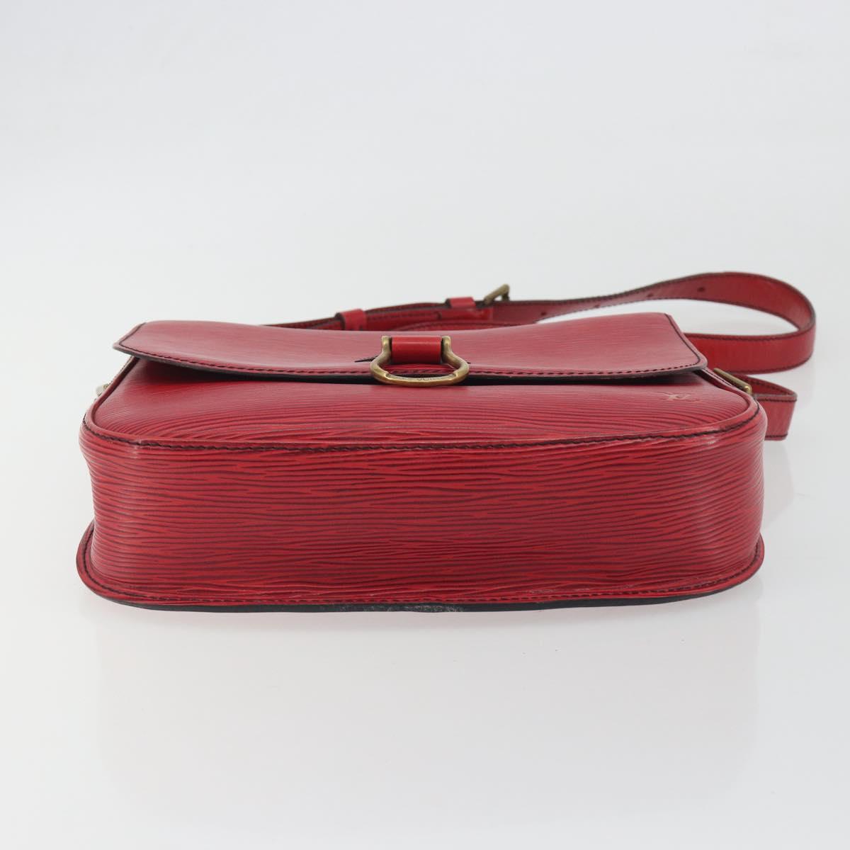 LOUIS VUITTON Epi Saint Cloud GM Shoulder Bag Red M52197 LV Auth 195429 - Jerrillo image 5