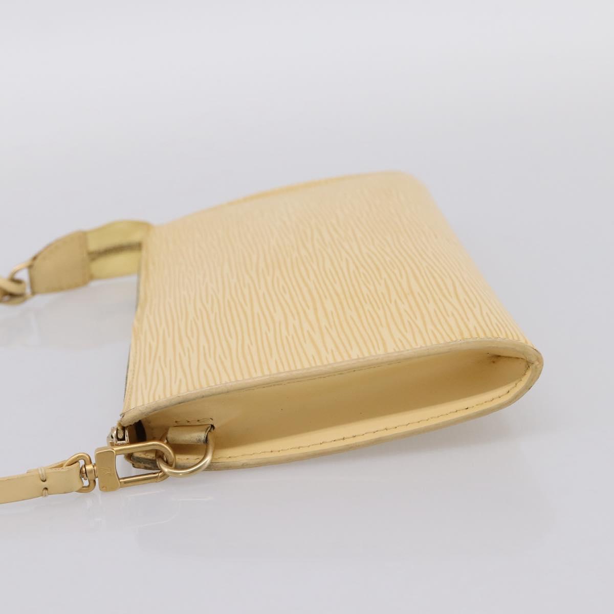 LOUIS VUITTON Epi Pochette Accessoires Pouch Vanilla M5294A LV Auth 195523V - Jerrillo image 4