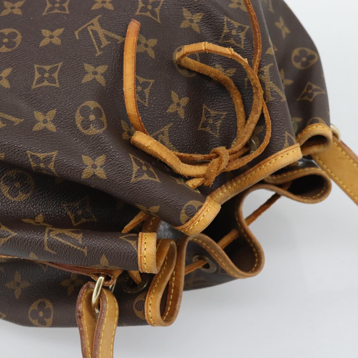 LOUIS VUITTON Monogram Petit Noe Shoulder Bag M42226 LV Auth 195632 - Jerrillo image 6