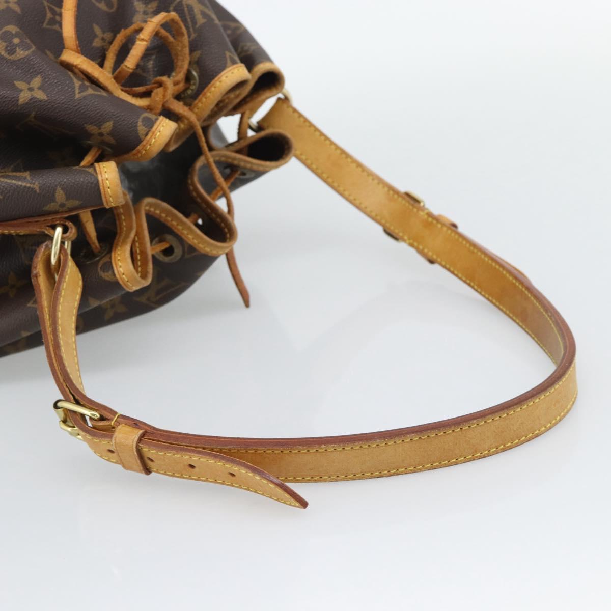 LOUIS VUITTON Monogram Petit Noe Shoulder Bag M42226 LV Auth 195632 - Jerrillo image 7