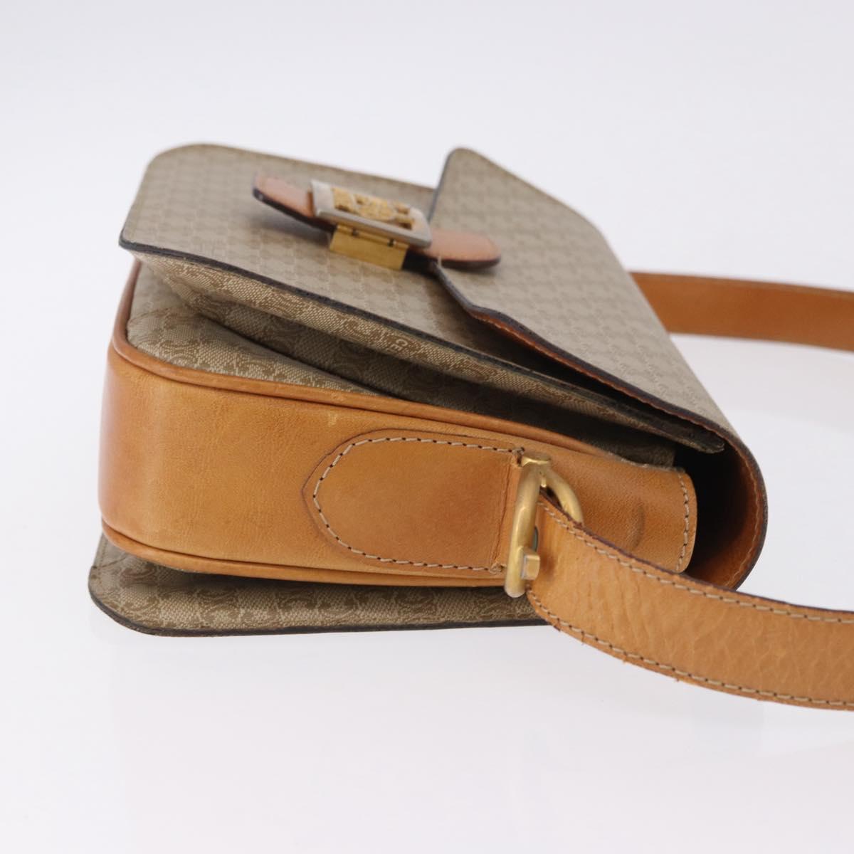 CELINE Macadam Canvas Shoulder Bag PVC Beige Gold Auth 195634 - Jerrillo image 3