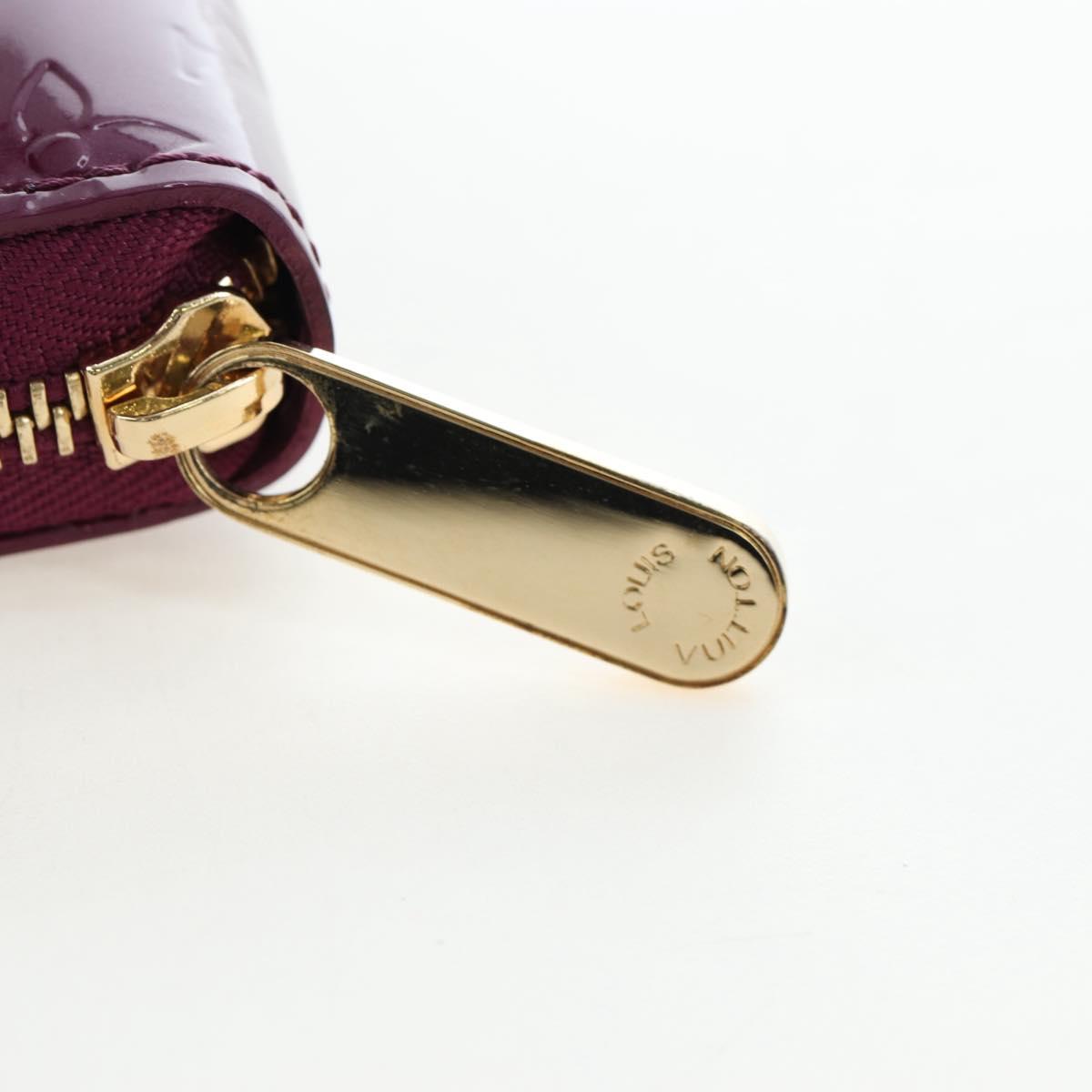 LOUIS VUITTON Monogram Vernis Zippy Organizer Long Wallet Viole LV Auth 195786V - Jerrillo image 8
