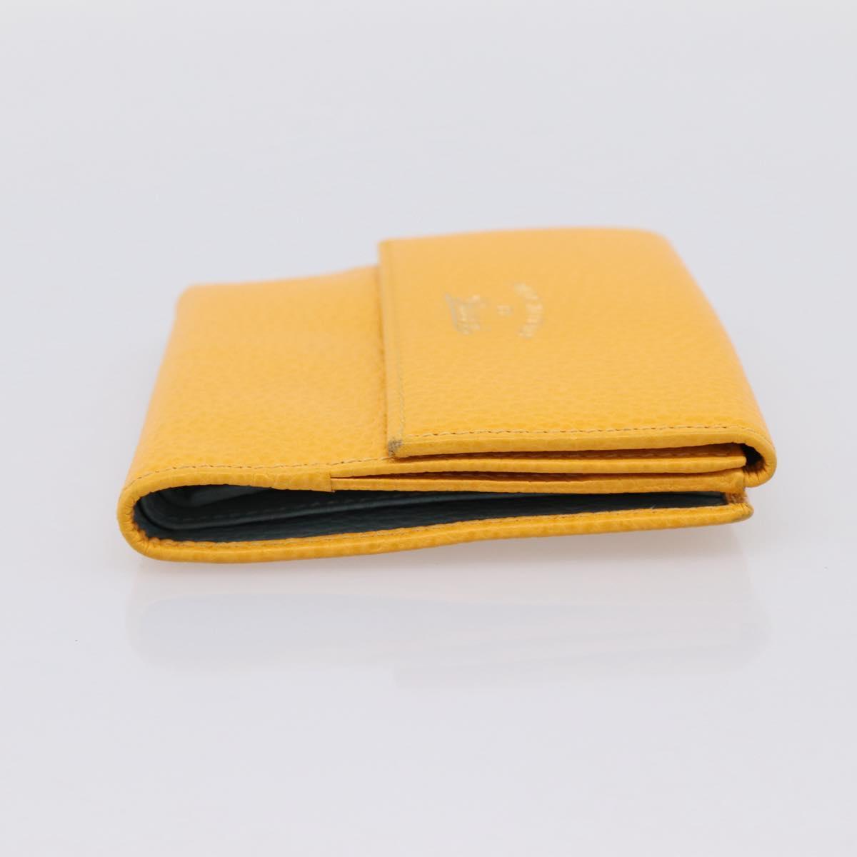 GUCCI Compact Wallet Leather Yellow Gold 368233 Auth 196070A - Jerrillo image 3