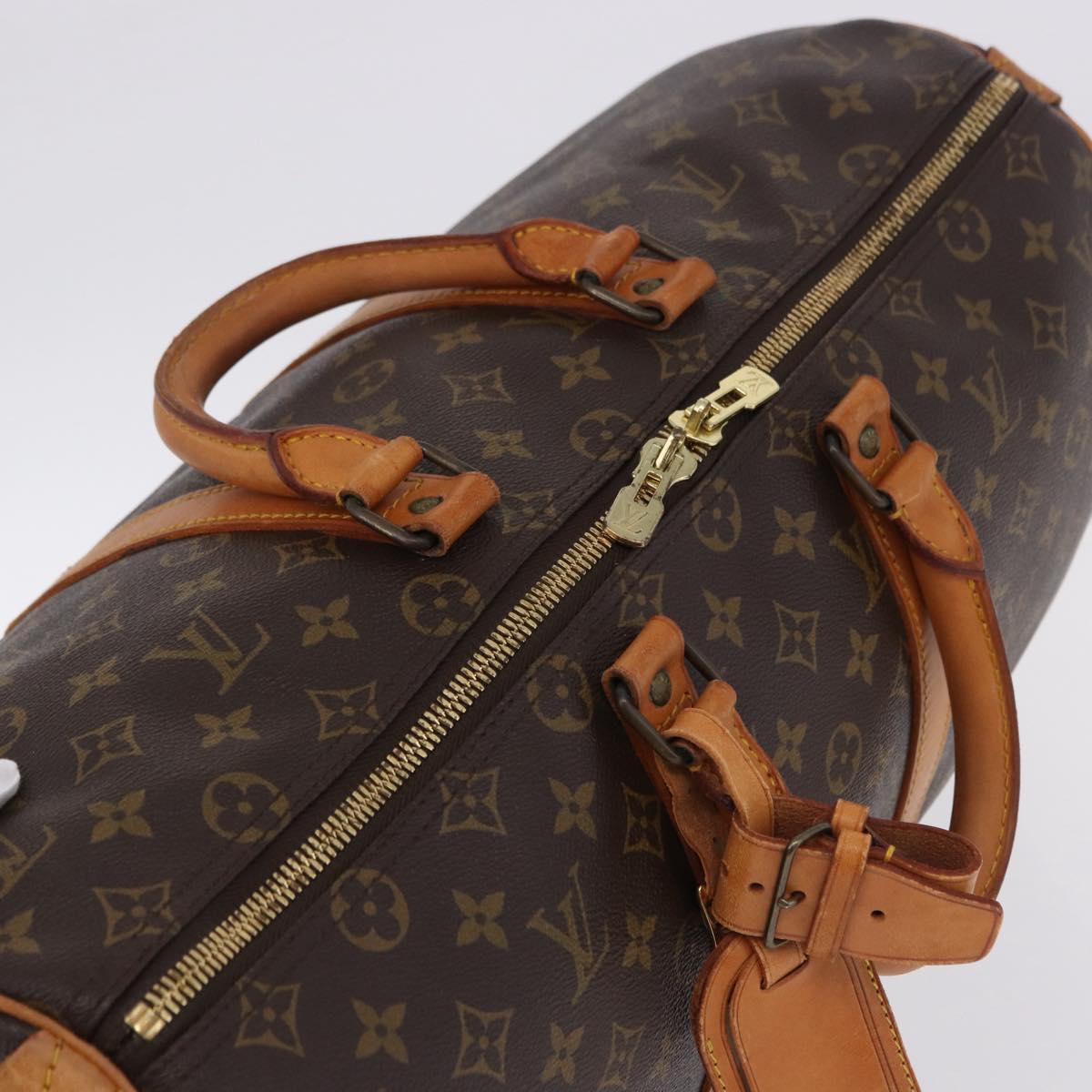 LOUIS VUITTON Monogram Keepall 45 Boston Bag M41428 LV Auth 196094A - Jerrillo image 6