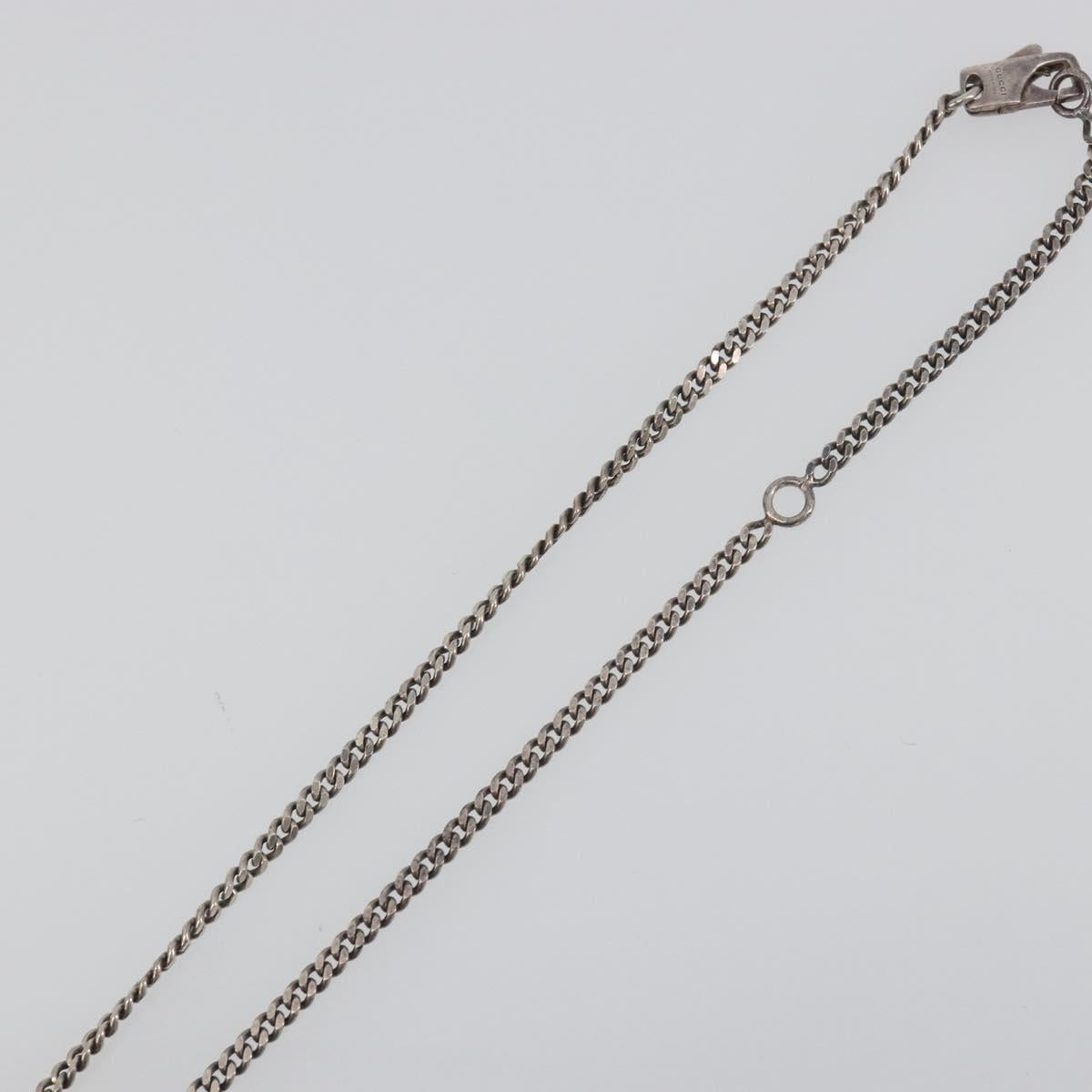 GUCCI Interlocking G Necklace Ag925 Silver Auth 196163A - Jerrillo image 6