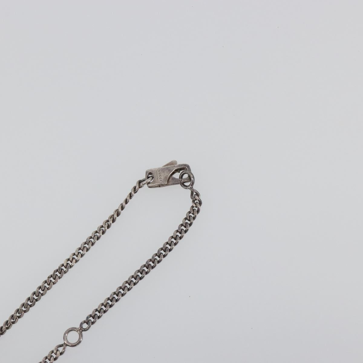 GUCCI Interlocking G Necklace Ag925 Silver Auth 196163A - Jerrillo image 7