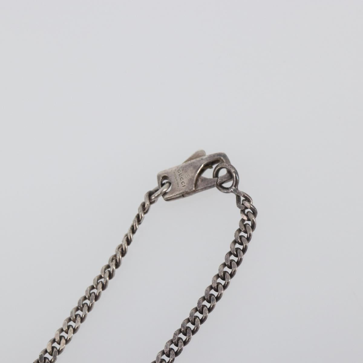 GUCCI Interlocking G Necklace Ag925 Silver Auth 196163A - Jerrillo image 8