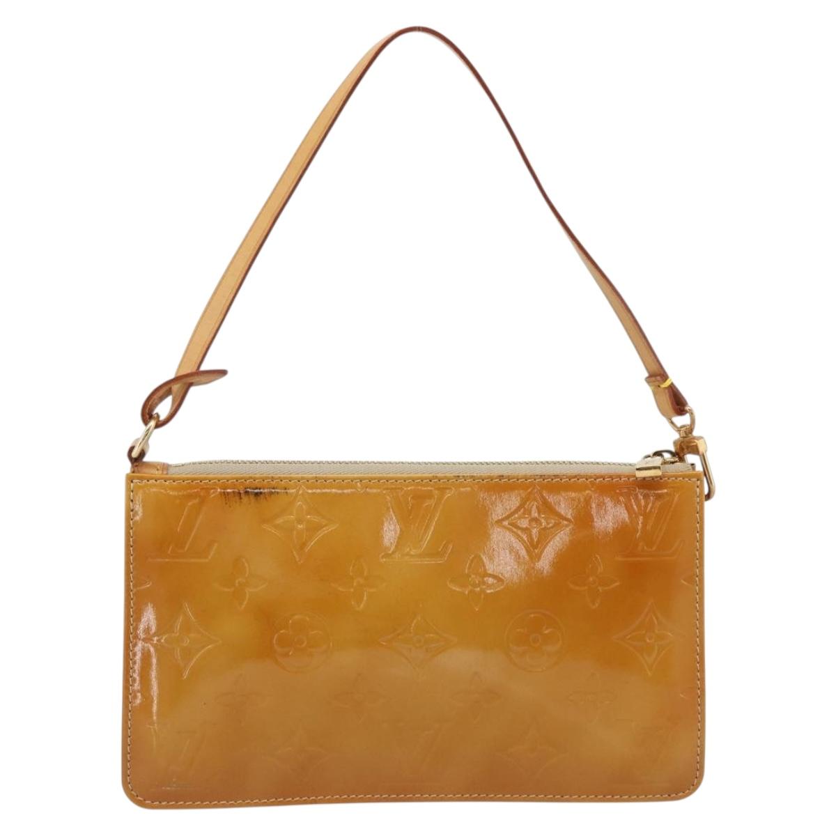 LOUIS VUITTON Monogram Vernis Lexington Accessory Pouch Beige M91010 Auth 196220 - Jerrillo image 2