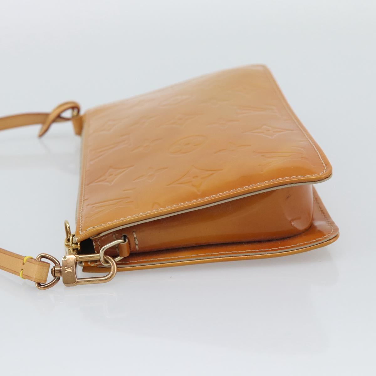 LOUIS VUITTON Monogram Vernis Lexington Accessory Pouch Beige M91010 Auth 196220 - Jerrillo image 3
