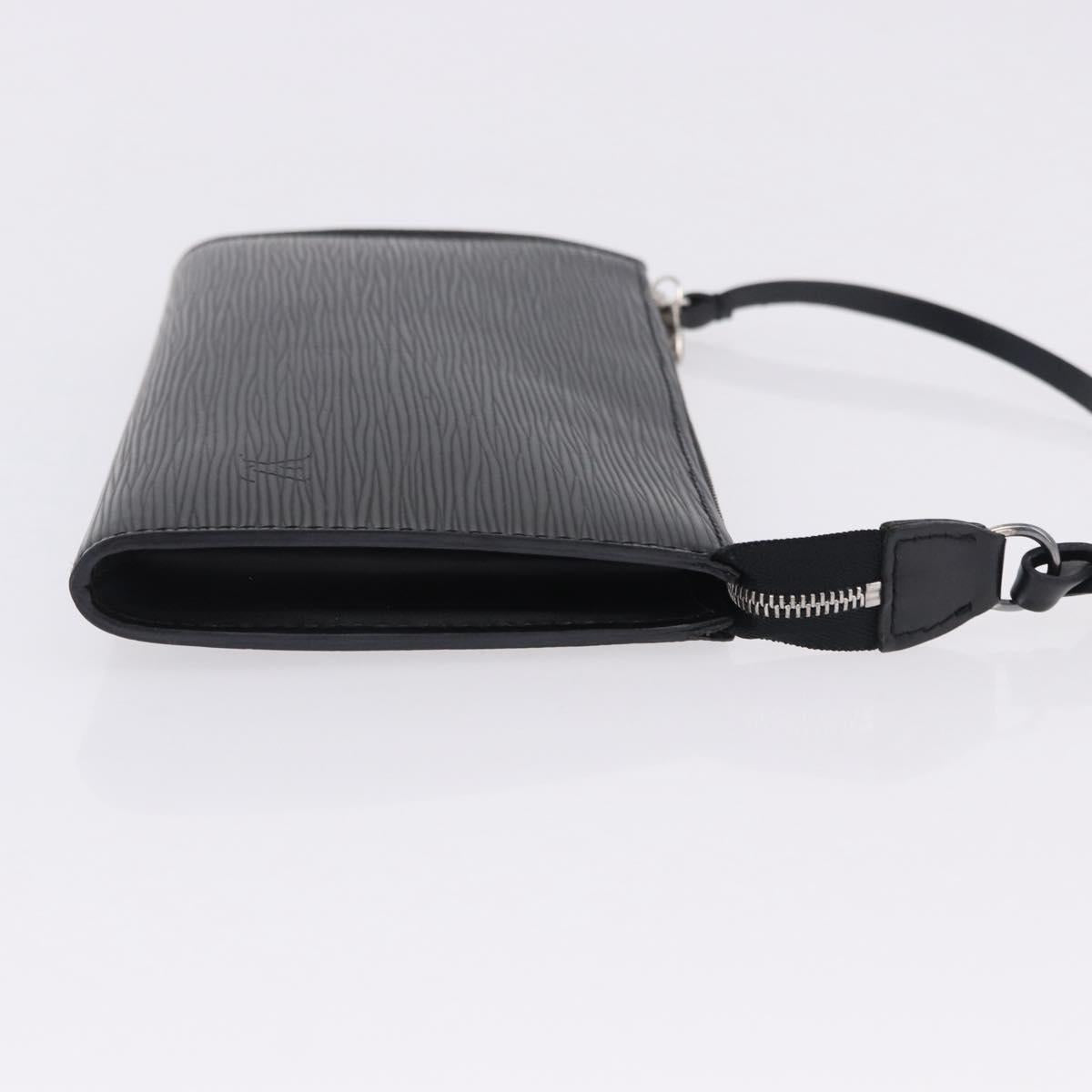 LOUIS VUITTON Epi Pochette Accessoires Pouch Black M52982 LV Auth 196312V - Jerrillo image 4
