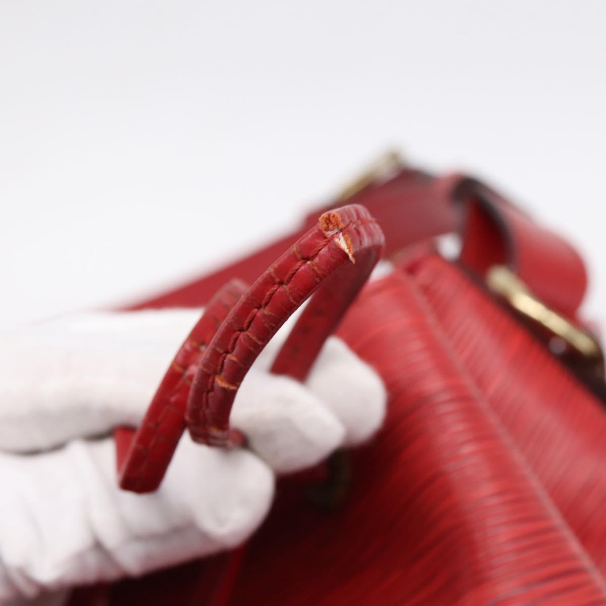 LOUIS VUITTON Epi Noe Shoulder Bag Red M44007 LV Auth 196315 - Jerrillo image 10