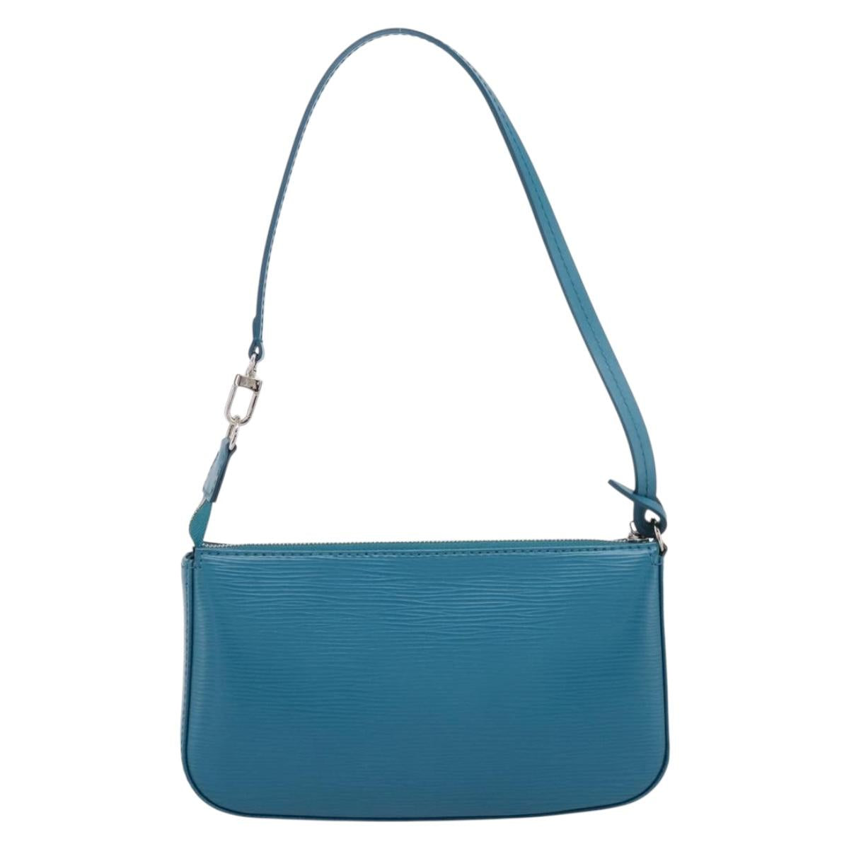 LOUIS VUITTON Epi Pochette Accessoires Pouch Cyan M40823 LV Auth 196344V - Jerrillo image 2