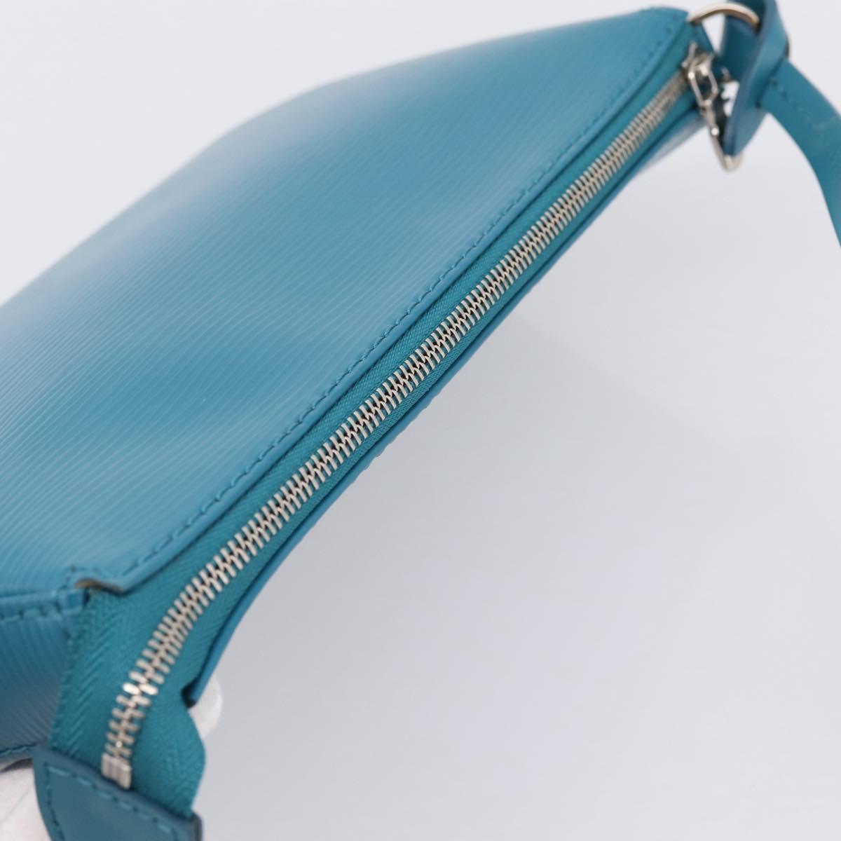 LOUIS VUITTON Epi Pochette Accessoires Pouch Cyan M40823 LV Auth 196344V - Jerrillo image 6