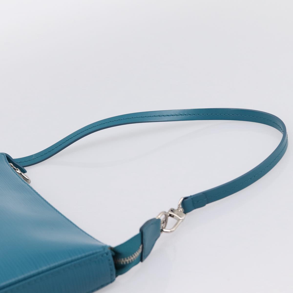 LOUIS VUITTON Epi Pochette Accessoires Pouch Cyan M40823 LV Auth 196344V - Jerrillo image 8