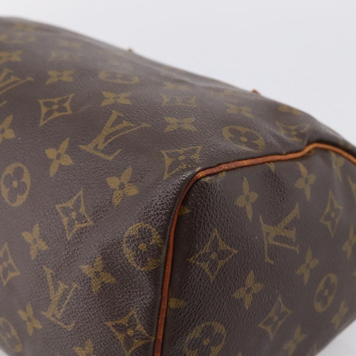 LOUIS VUITTON Monogram Speedy 25 Hand Bag M41528 LV Auth 196417 - Jerrillo image 9
