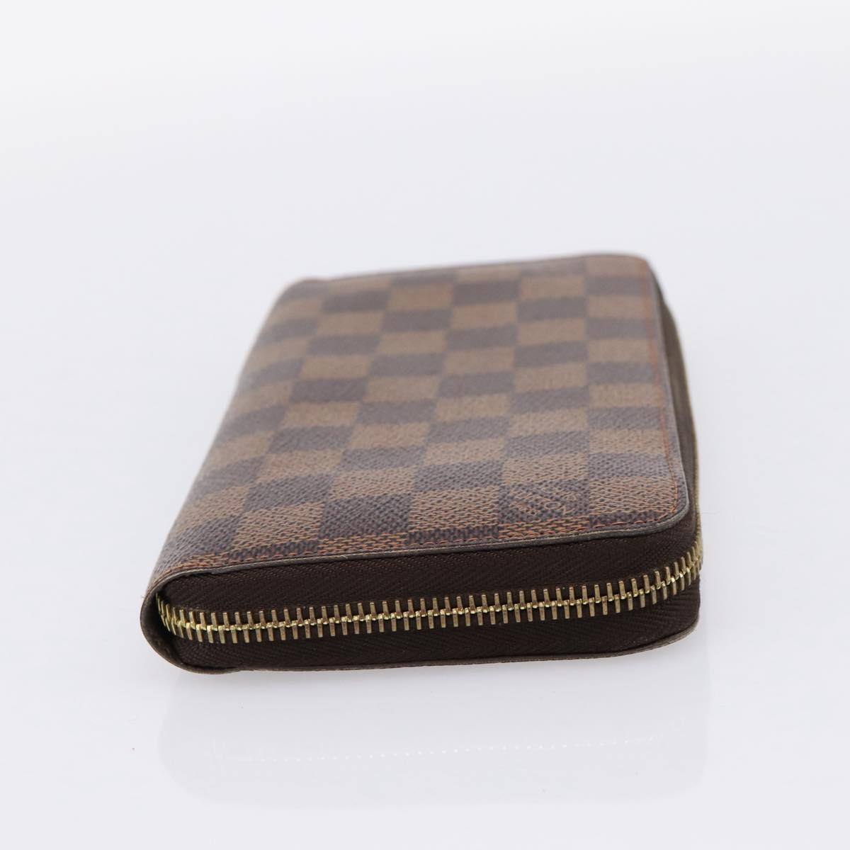 LOUIS VUITTON Damier Ebene Zippy Wallet Long Wallet N41661 LV Auth 196670 - Jerrillo image 4