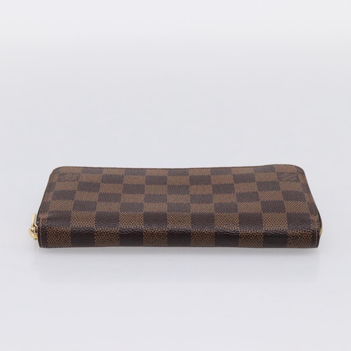 LOUIS VUITTON Damier Ebene Zippy Wallet Long Wallet N41661 LV Auth 196670 - Jerrillo image 6