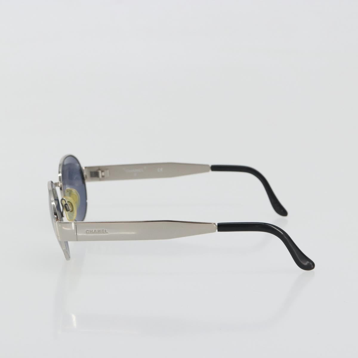 CHANEL Sunglasses Metal Silver CC Auth 196693V - Jerrillo image 3