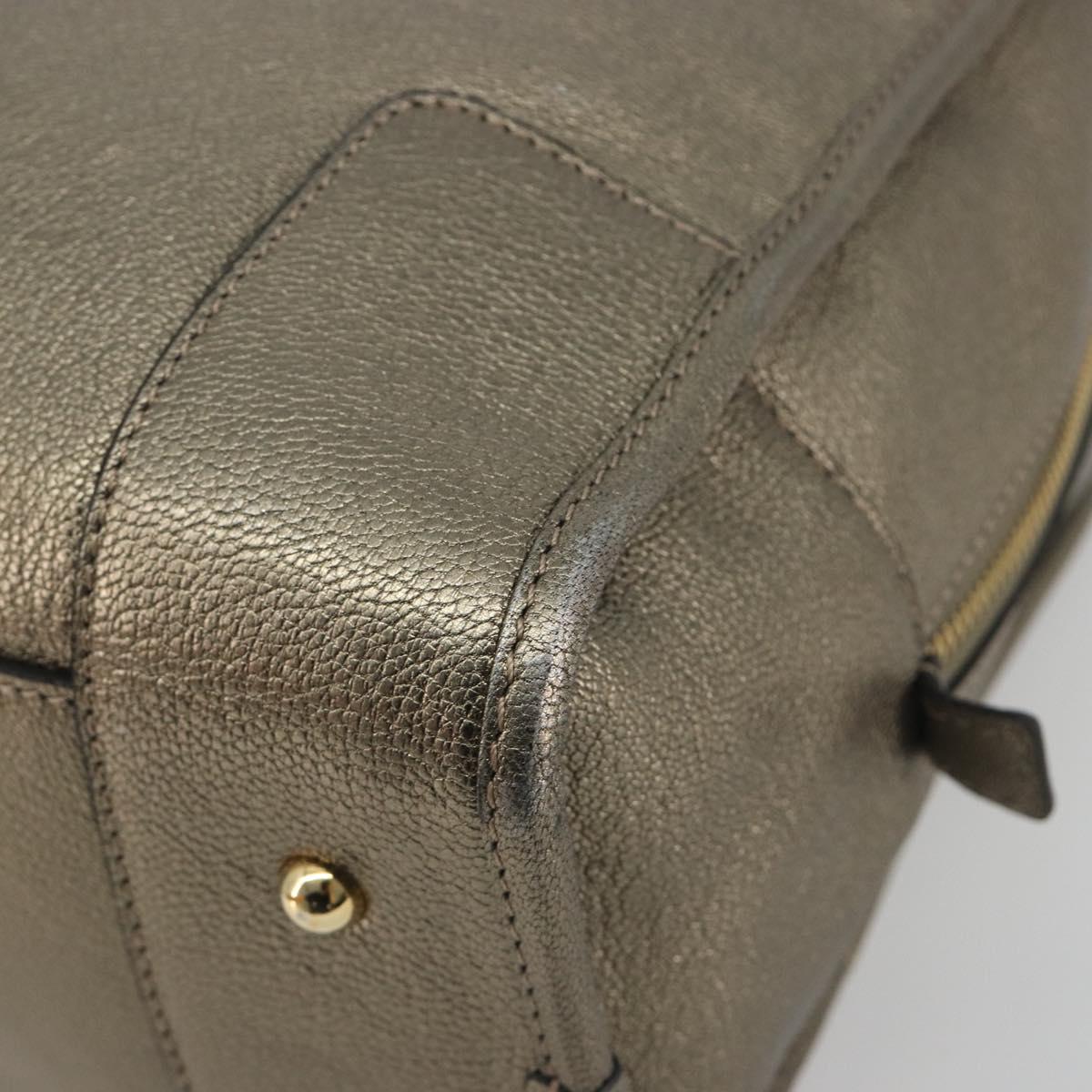 LOEWE Amazon 34 Hand Bag Leather Gold Auth 196701V - Jerrillo image 10