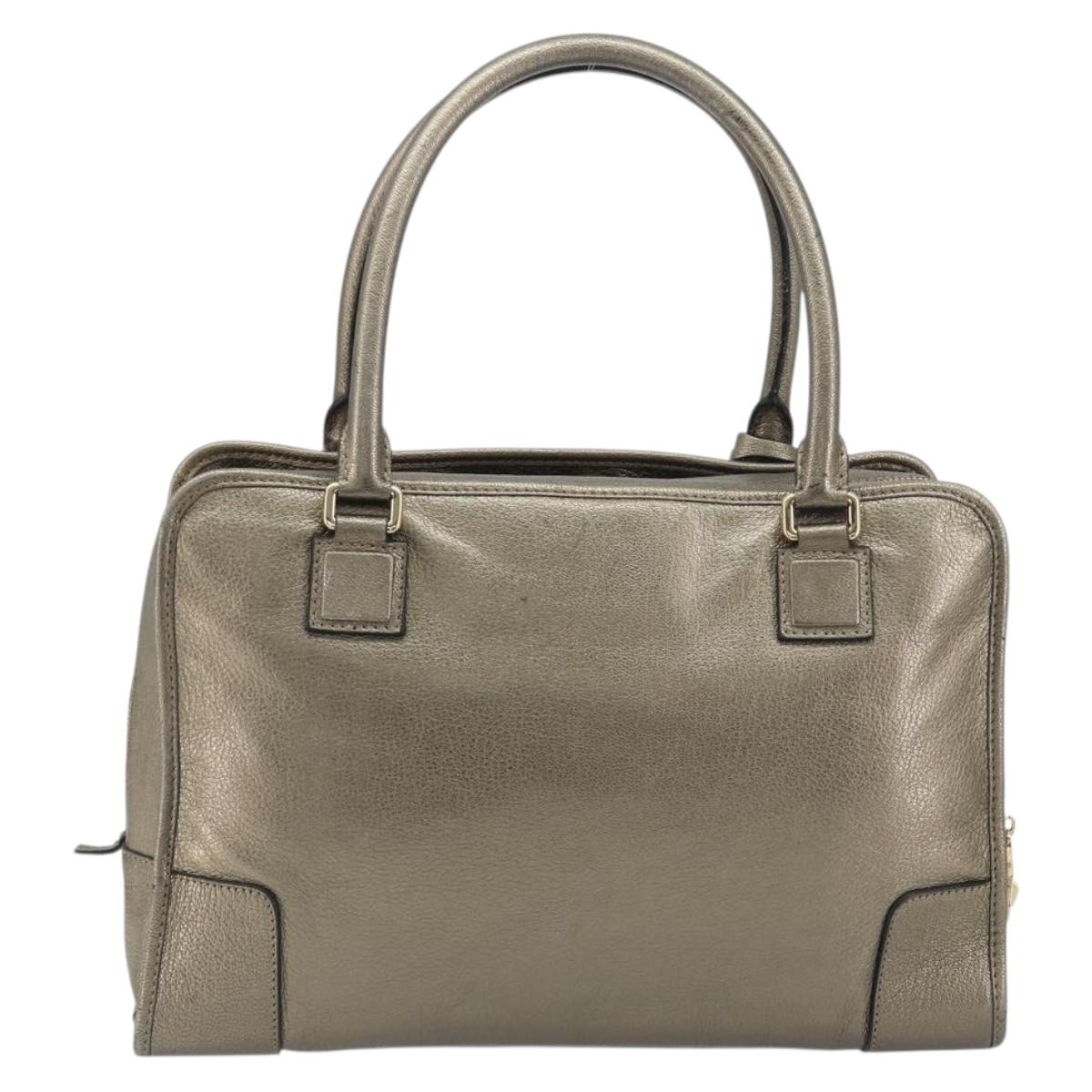LOEWE Amazon 34 Hand Bag Leather Gold Auth 196701V - Jerrillo image 3