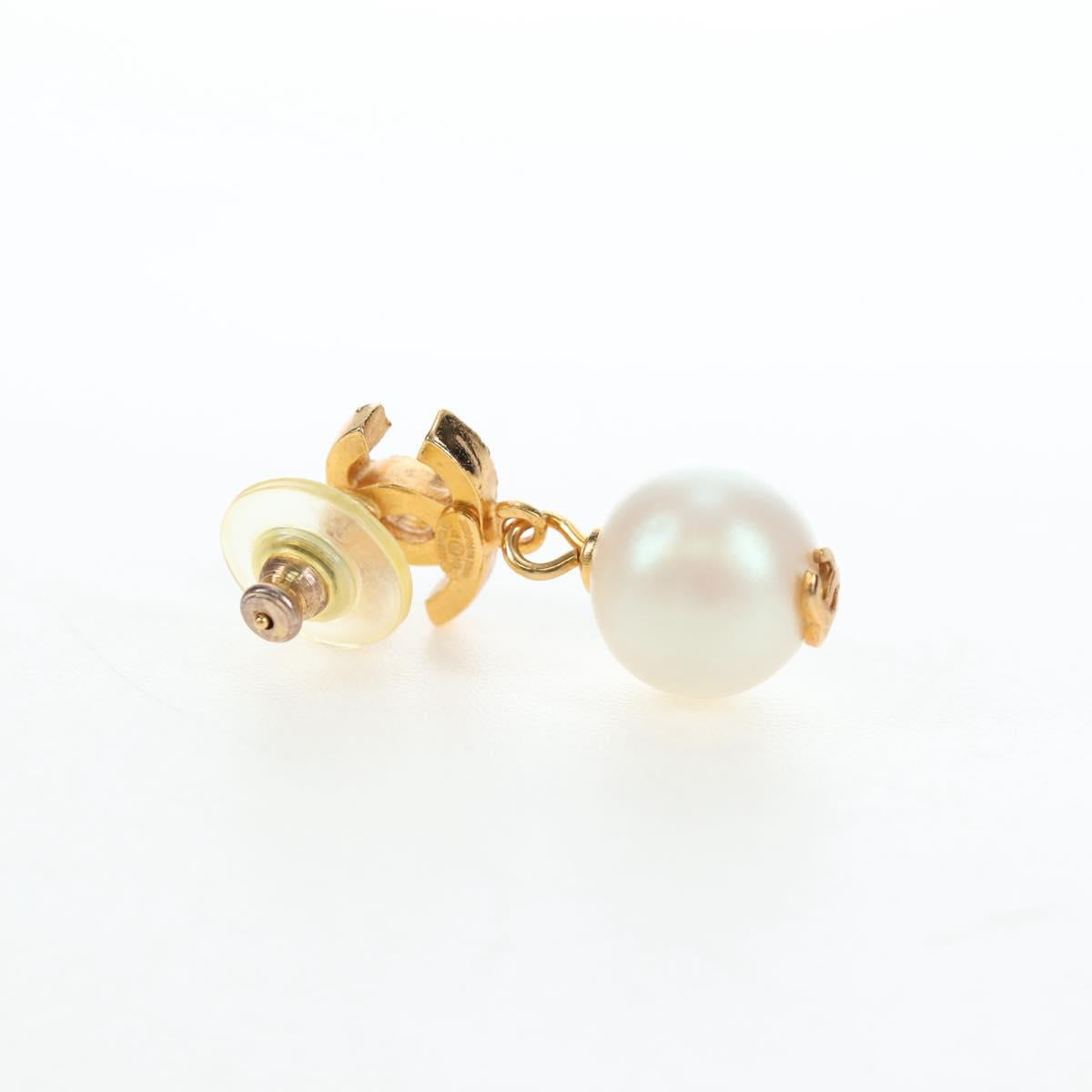 CHANEL COCO Mark Pierce Metal Gold Tone CC Auth 196711M - Jerrillo image 5