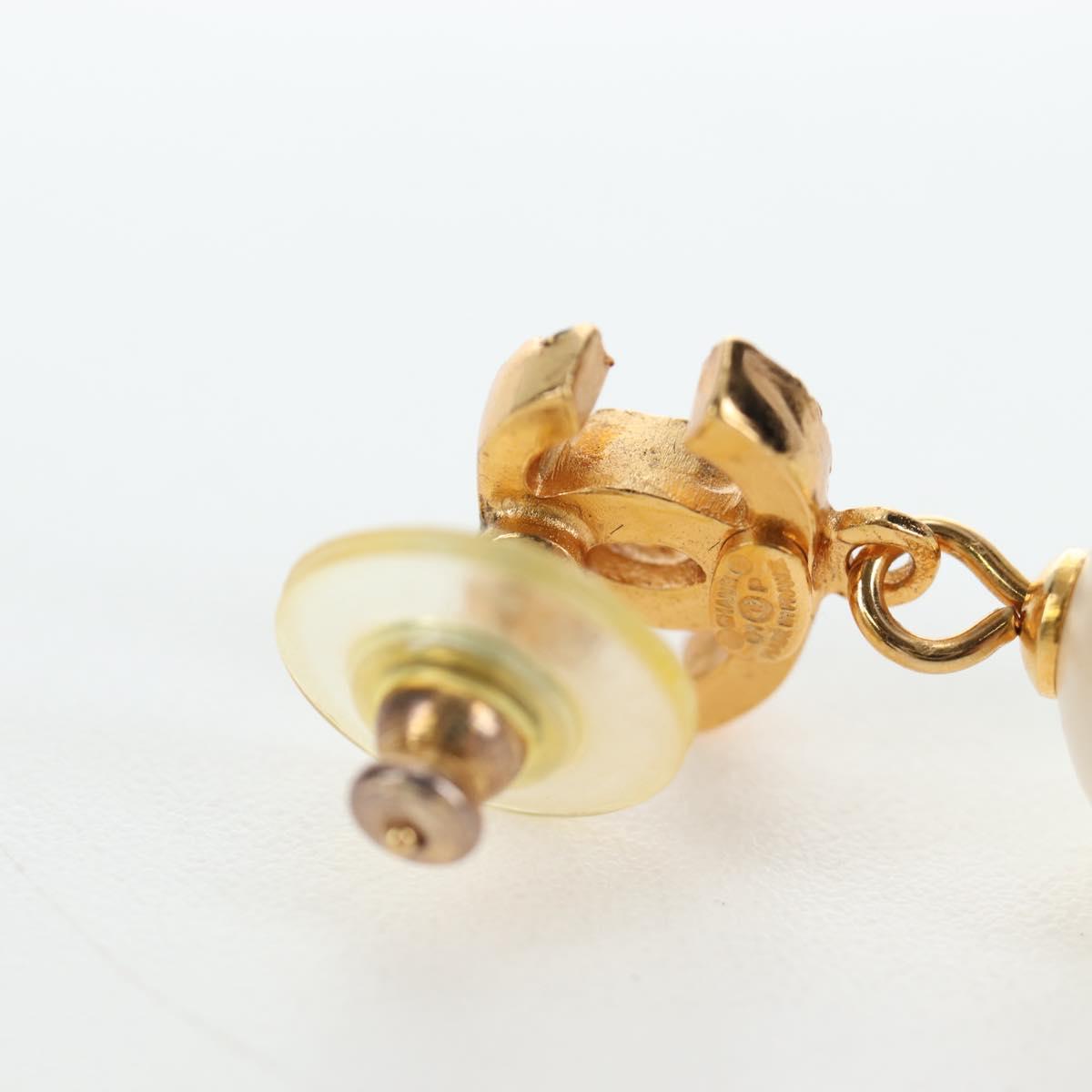 CHANEL COCO Mark Pierce Metal Gold Tone CC Auth 196711M - Jerrillo image 6