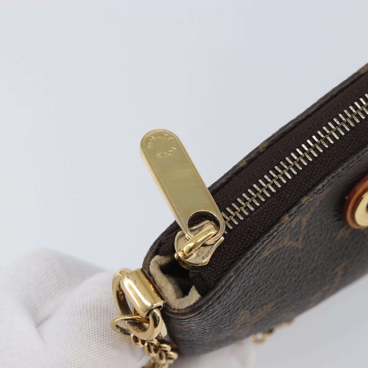 LOUIS VUITTON Monogram Pochette Mira PM Accessory Pouch M60095 LV Auth 196885V - Jerrillo image 9