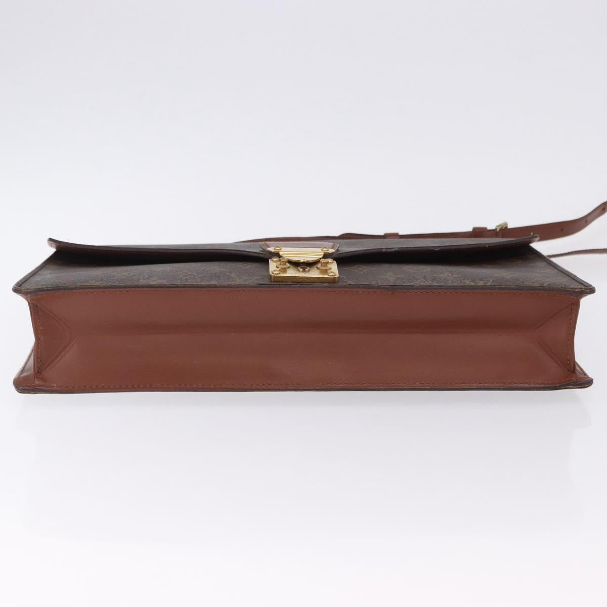LOUIS VUITTON Monogram Porte Documents Bandouliere Bag M53338 LV Auth 197053 - Jerrillo image 5