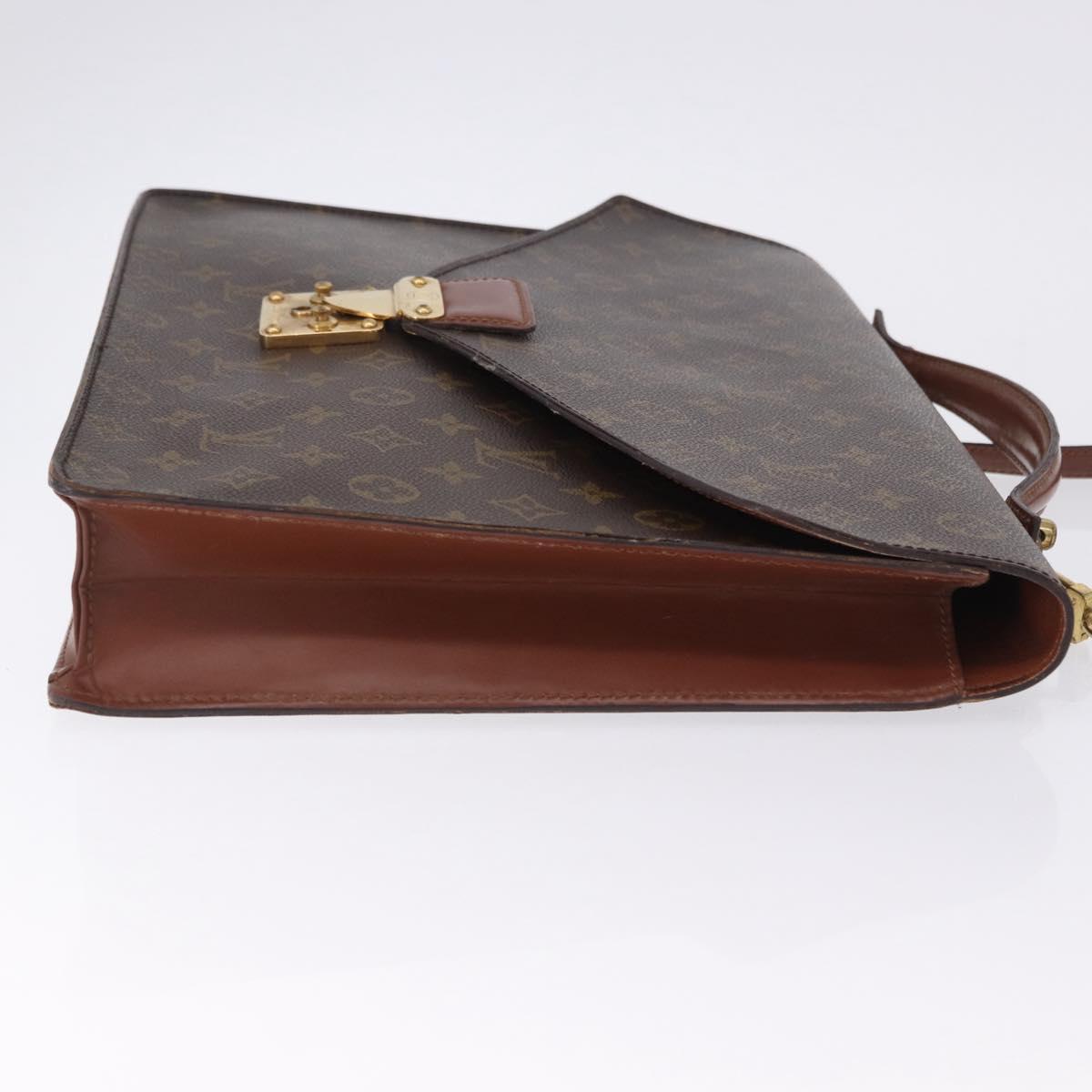 LOUIS VUITTON Monogram Porte Documents Bandouliere Bag M53338 LV Auth 197053 - Jerrillo image 3