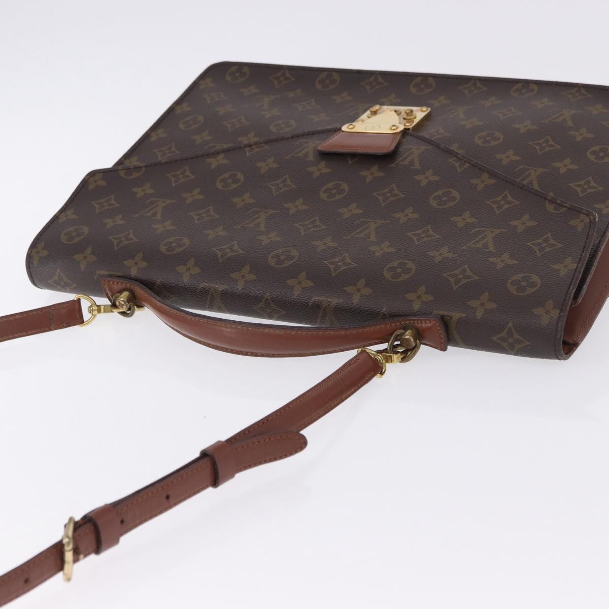 LOUIS VUITTON Monogram Porte Documents Bandouliere Bag M53338 LV Auth 197053 - Jerrillo image 6