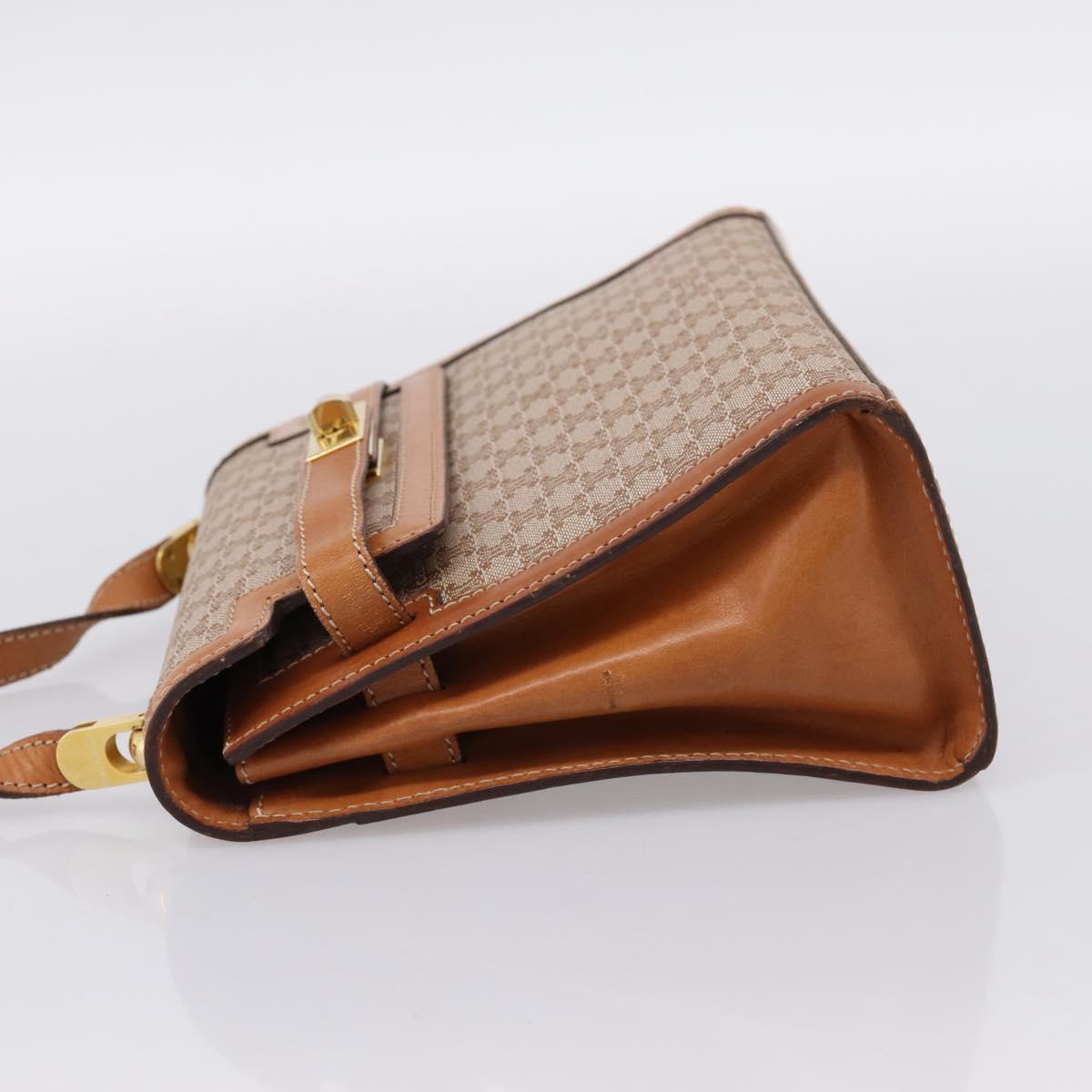 CELINE Macadam Canvas Shoulder Bag PVC Beige Gold Auth 197680V - Jerrillo image 4