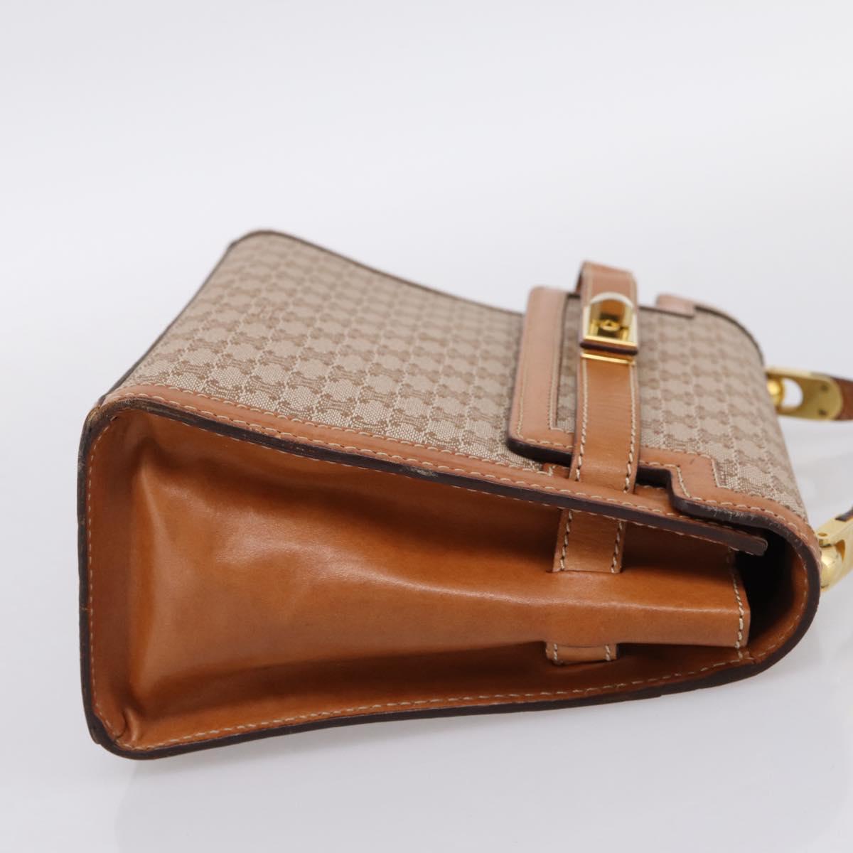 CELINE Macadam Canvas Shoulder Bag PVC Beige Gold Auth 197680V - Jerrillo image 5
