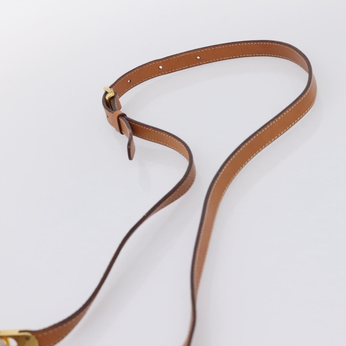 CELINE Macadam Canvas Shoulder Bag PVC Beige Gold Auth 197680V - Jerrillo image 8