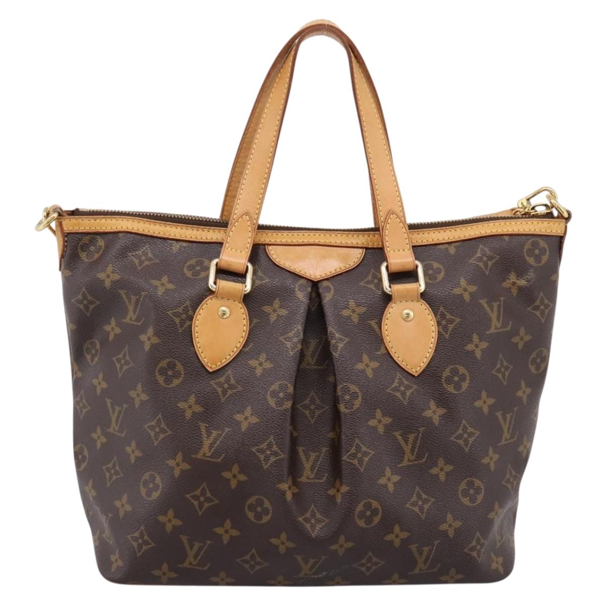 LOUIS VUITTON Monogram Palermo PM Tote Bag M40145 LV Auth 198725A - Jerrillo image 2