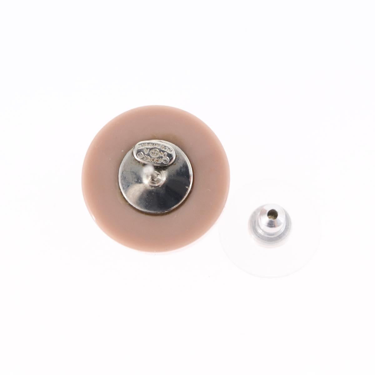 CHANEL Pierce Plastic Pink CC Auth 198812A - Jerrillo image 5